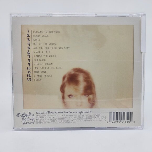 Taylor Swift T.S. 1989 Audio CD (2014) w Polaroid Photos and Booklet - Picture 5 of 6